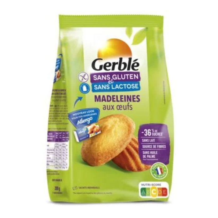 Gerblé Sans Gluten Madeleines Citron 180g