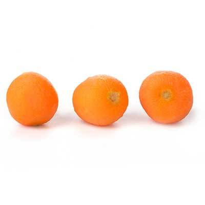 Carottes parisiennes surgelées, 2 lb